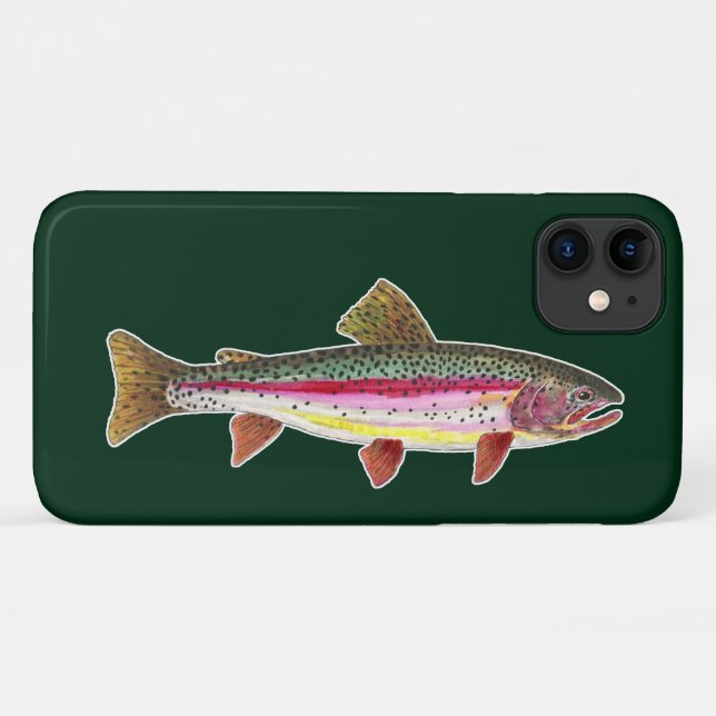 Coques Case-Mate iPhone Truite arc-en-ciel (Dos (Horizontal))