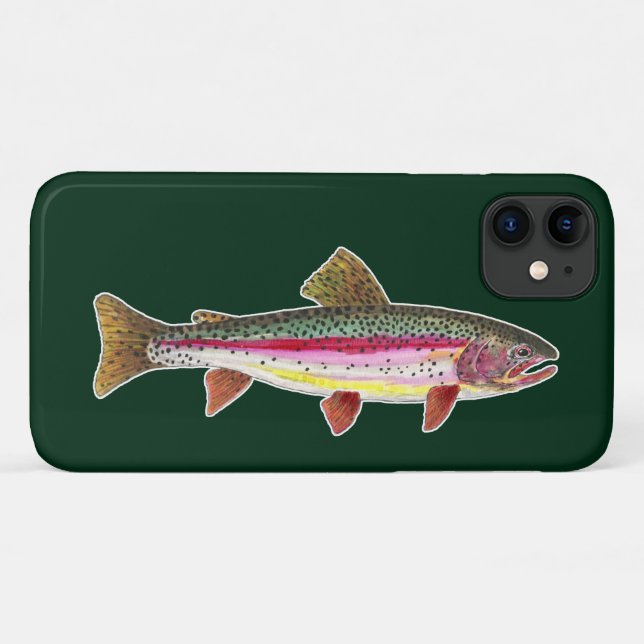 Coques Case-Mate iPhone Truite arc-en-ciel (Dos (Horizontal))