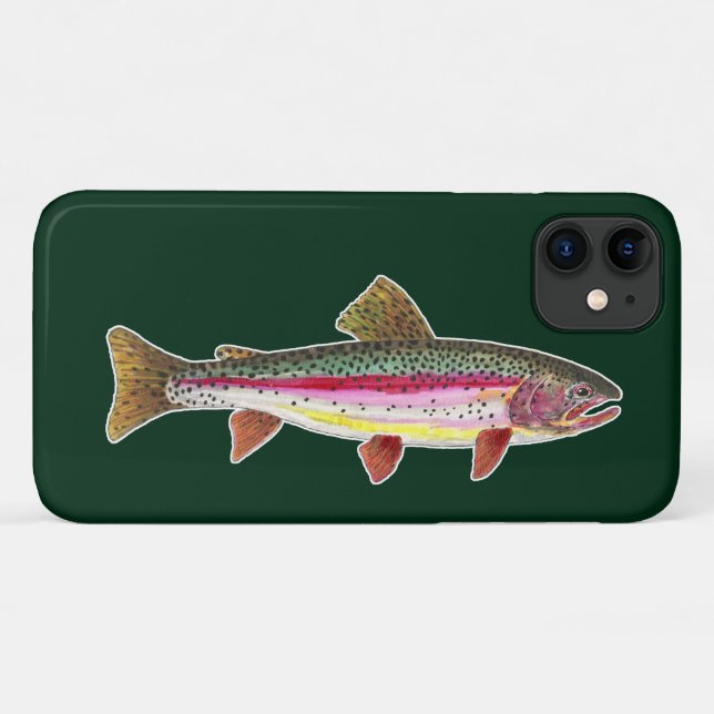 Coques Case-Mate iPhone Truite arc-en-ciel (Dos (Horizontal))
