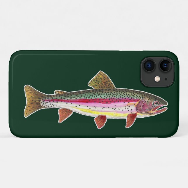 Coques Case-Mate iPhone Truite arc-en-ciel (Dos (Horizontal))