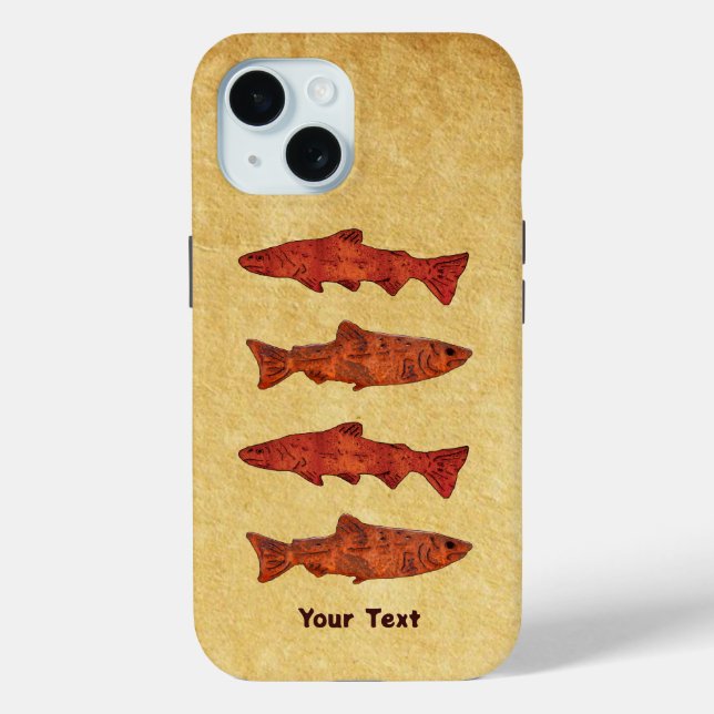 Coques Case-Mate iPhone Truite rustique (Verso)