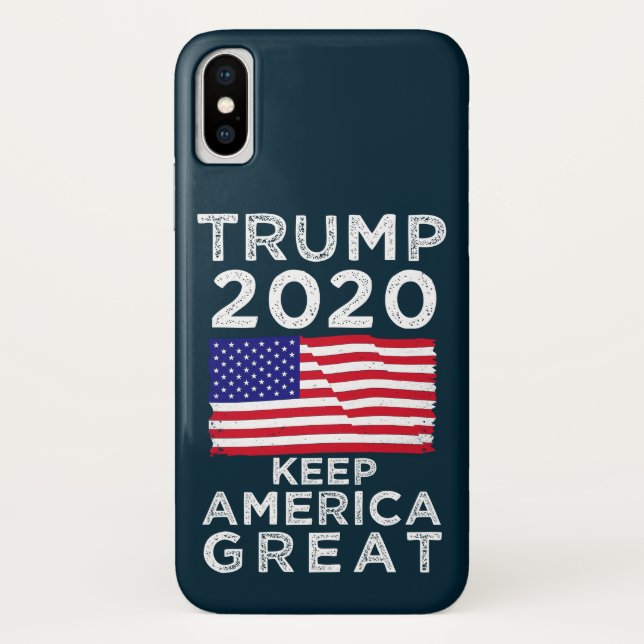 Coques Case-Mate iPhone Trump 2020 : Garder l'Amérique grande (Dos)