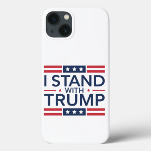 Case-Mate iPhone Case Trump 2024 Je me tiens avec Trump soutien au prési