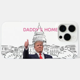 Coque iPhone 16 Pro Max Trump 2024 Reprendre l'Amérique à la maison de pap