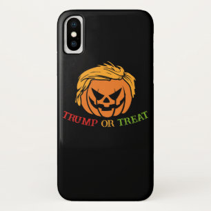 Case-Mate iPhone Case Trump Ou Traiter L'Halloween Drôle Du Citrouille