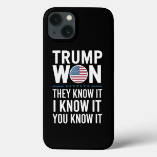 Case-Mate iPhone Case Trump remporte la victoire du 47e président 2024