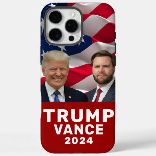Coque iPhone 16 Pro Max Trump Vance 2024