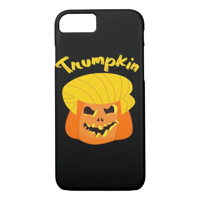 Coques Case-Mate iPhone Trumpkin Citrouille Halloween Design - Retro Sloga (Dos)