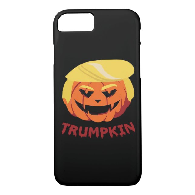 Coques Case-Mate iPhone Trumpkin Effrayant Halloween cadeau classique (Dos)