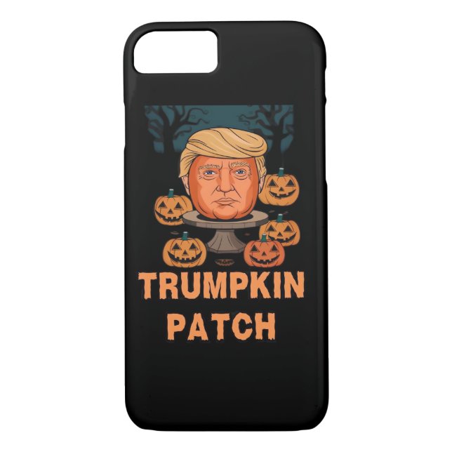 Coques Case-Mate iPhone Trumpkin Halloween - Drôle Citrouille politique De (Dos)