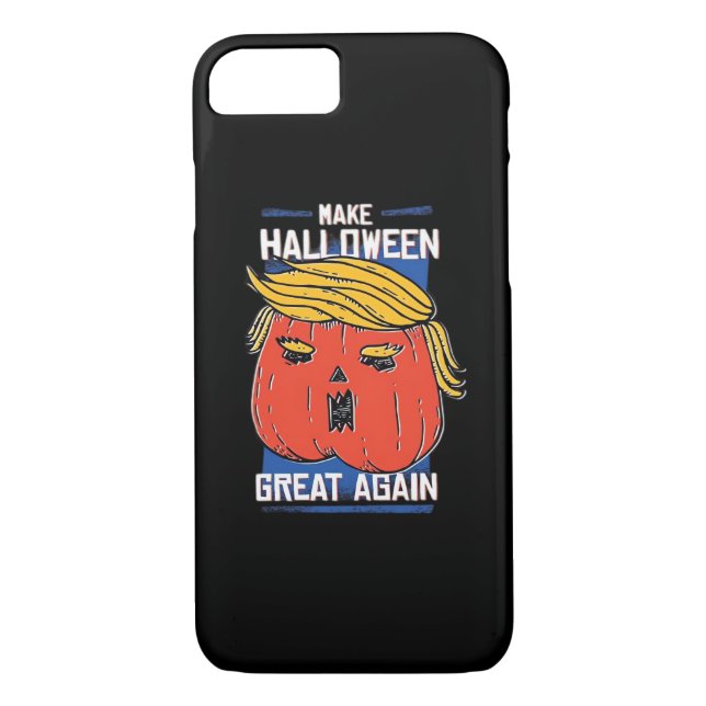 Coques Case-Mate iPhone Trumpkin Halloween Pupmkin Classic (Dos)