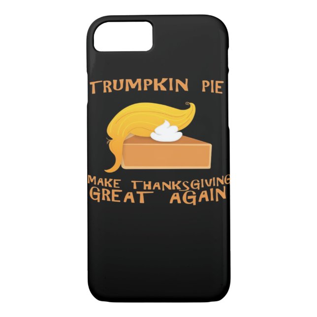 Coques Case-Mate iPhone Trumpkin Pie Thankesgiving (Dos)