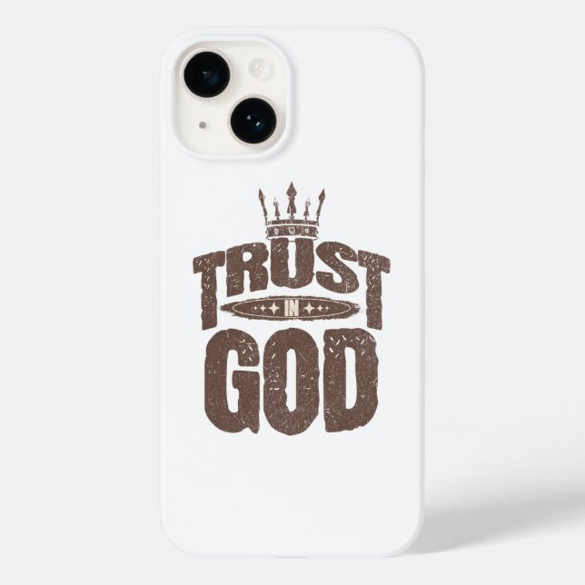 Coques Case-Mate iPhone Trust In God Phone case (Verso)