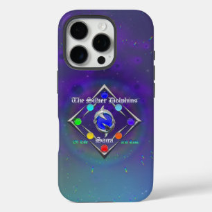 Coque iPhone 16 Pro TSDS : De la vie et de l'amour Logo Bleu et Vert