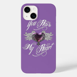 Coque Pour iPhone 14 Tu As Mon Coeur Rose