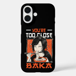 Coque Pour iPhone 16 Tu es trop proche Baka Nourriture japonaise asiati