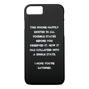Coque Case-Mate Pour iPhone Tu l'as effondré ! Humour physique quantique