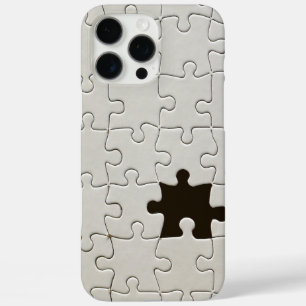 Coque iPhone 16 Pro Max Tu Me Complètes Romantique Noir et Blanc Puzzle