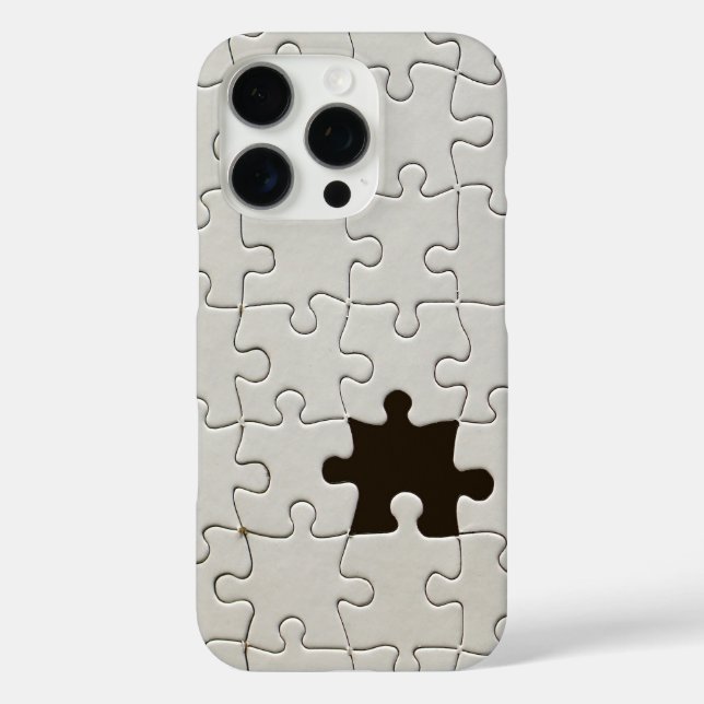 Coques Case-Mate iPhone Tu Me Complètes Romantique Noir et Blanc Puzzle (Verso)