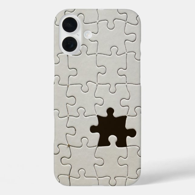 Coques Case-Mate iPhone Tu Me Complètes Romantique Noir et Blanc Puzzle (Verso)