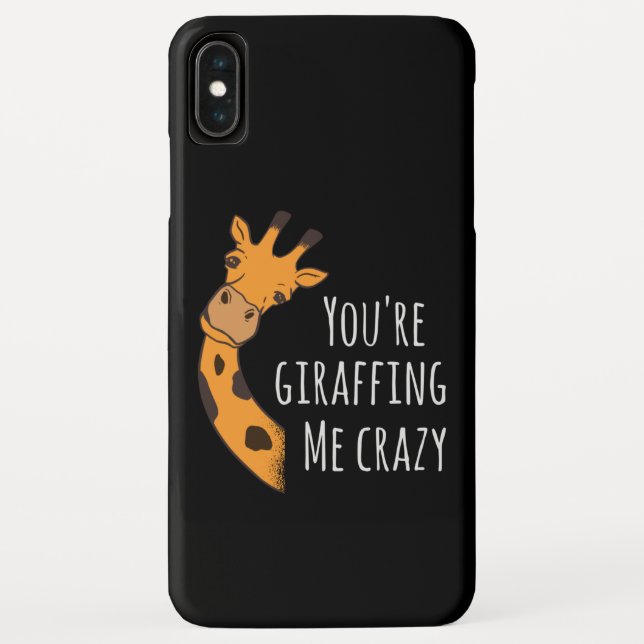 Coques Case-Mate iPhone Tu me girafes fou (Dos)