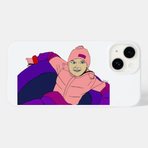 Coque Case-Mate iPhone Tubes à neige pour fille