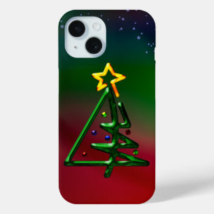 Coque Case-Mate iPhone Tubulaire Chrome arbre de Noël