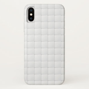 Coque iPhone X Tuile blanche