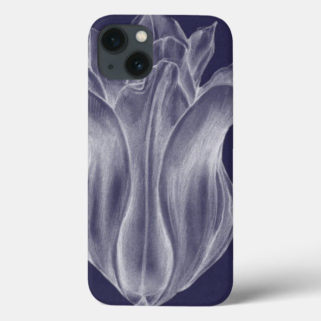 Coques Case-Mate iPhone Tulipe monochrome III (Verso)