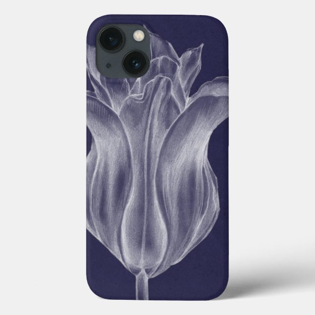 Coques Case-Mate iPhone Tulipe monochrome III (Verso)