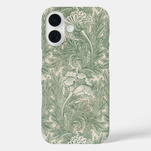 Coque Pour iPhone 16 Tulipe par William Morris, Art floral vintage