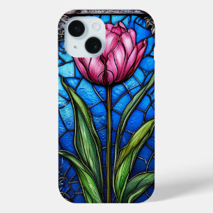 Coque Case-Mate iPhone Tulipe rose vibrante