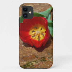 Coque Case-Mate Pour iPhone Tulipe rouge du printemps