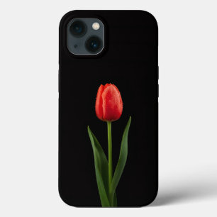 Case-Mate iPhone Case Tulipe Rouge Rubis iPhone 13 Noir 4 Luxe