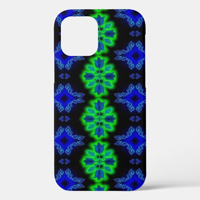 Coques Case-Mate iPhone Tulipes Artdeco dans le style rétro (Verso)