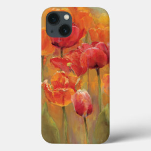 Etui iPhone 13 Tulipes au milieu