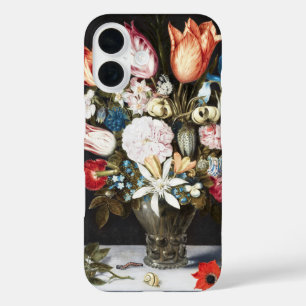 Coque Pour iPhone 16 Tulipes et Roses Hollandaises Antiques de Bosschae