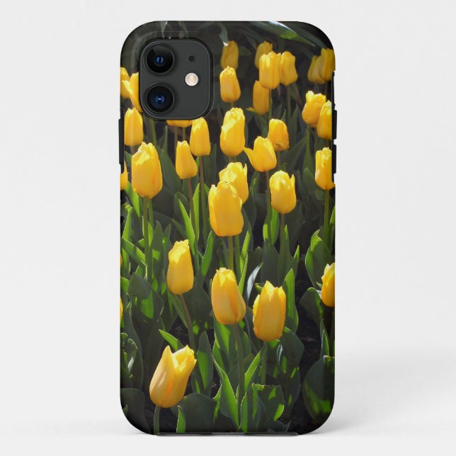Coques Case-Mate iPhone Tulipes jaunes (Dos)