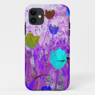 Coque iPhone 11 Tulipes lunatiques