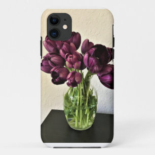 Case-Mate iPhone Case Tulipes Reine de la Nuit