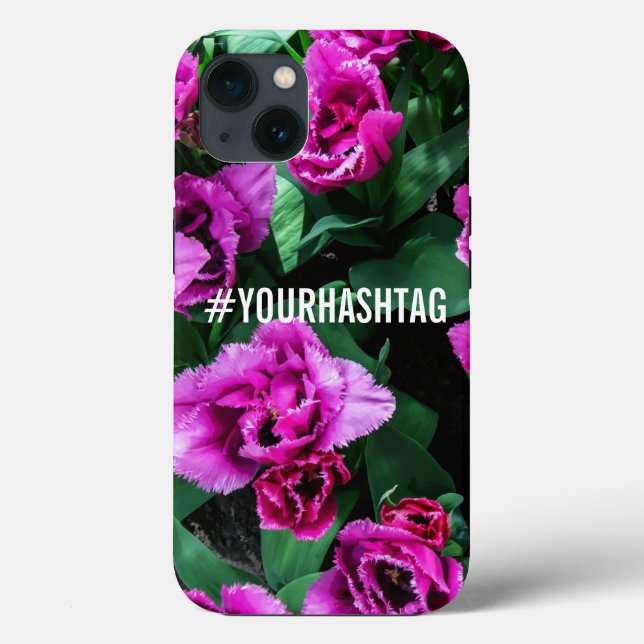 Coques Case-Mate iPhone Tulipes roses (Verso)