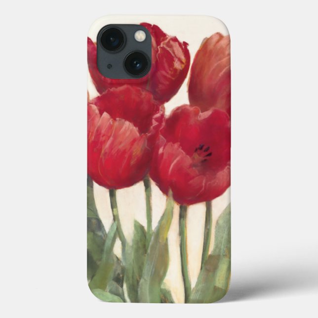 Coques Case-Mate iPhone Tulipes rouges (Verso)