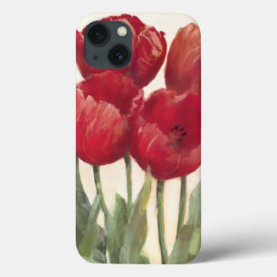 iPhone 13 Case Tulipes rouges