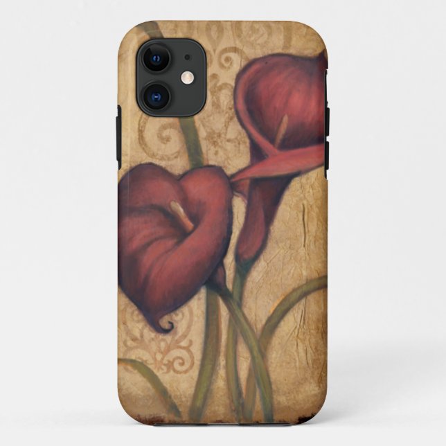 Coques Case-Mate iPhone Tulipes rouges II (Dos)