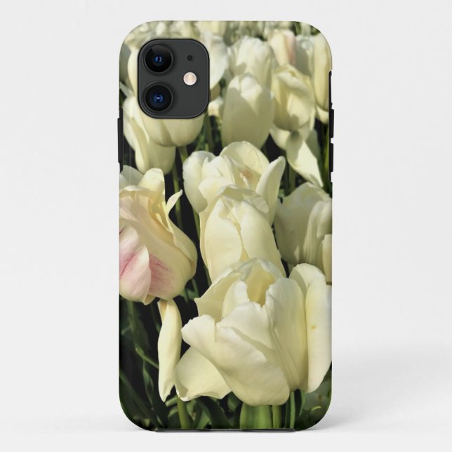 Coques Case-Mate iPhone Tulips blanches, Oregon (Dos)
