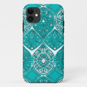Coque iPhone 11 turquoise de saffre