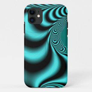 Coques Pour iPhone Turquoise tordu