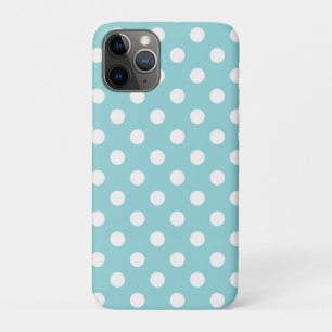 Case-Mate iPhone Case Turquoise Turquoise vert & blanc Pois point