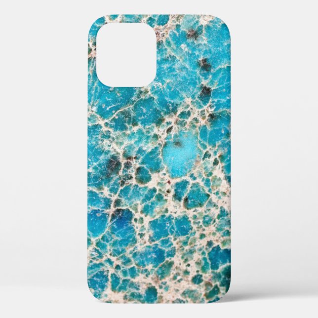 Coques Case-Mate iPhone Turquoise Vintage série Gemstone (Verso)