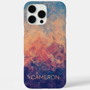 Coque iPhone 16 Pro Max Twilight violet sur un lac